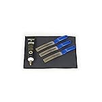 MusicNomad 5 pc. FRINE Fret Polishing Kit with Fretboard Guards, Polish, Cloth (MN124)