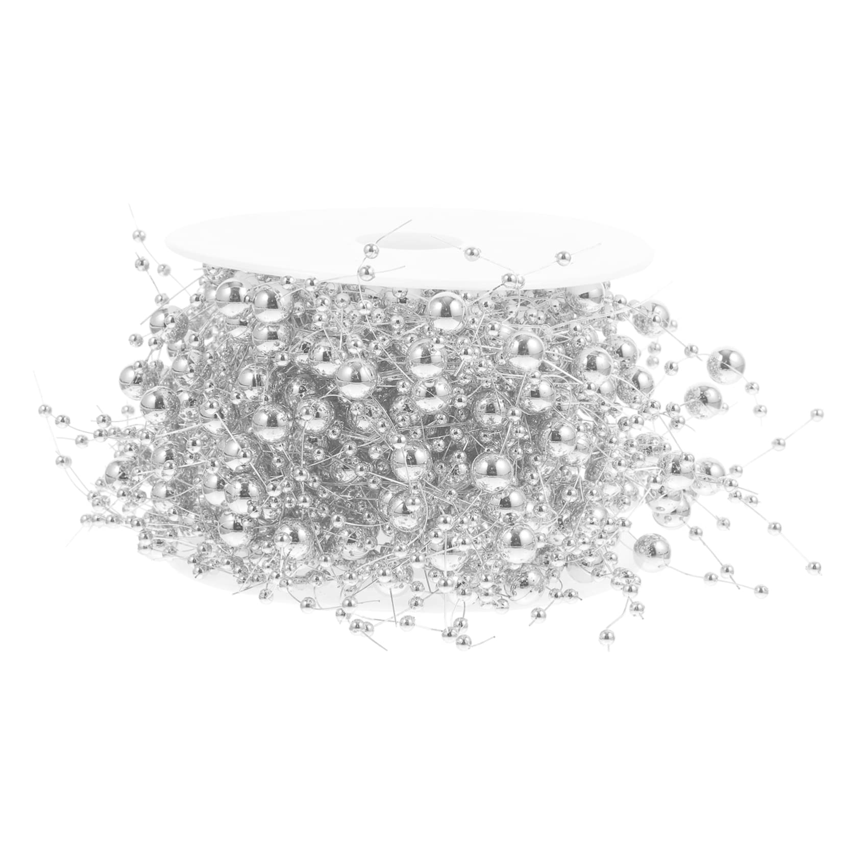 18 Pezzi Perle Bianco, Floating Pearls Beads, Centrotavola Natalizio, Perle Galleggianti per Vasi, per Vaso, Riempitivo per Bottiglie d'Acqua, Matrimonio, Decorazione Centrotavola (1.2M