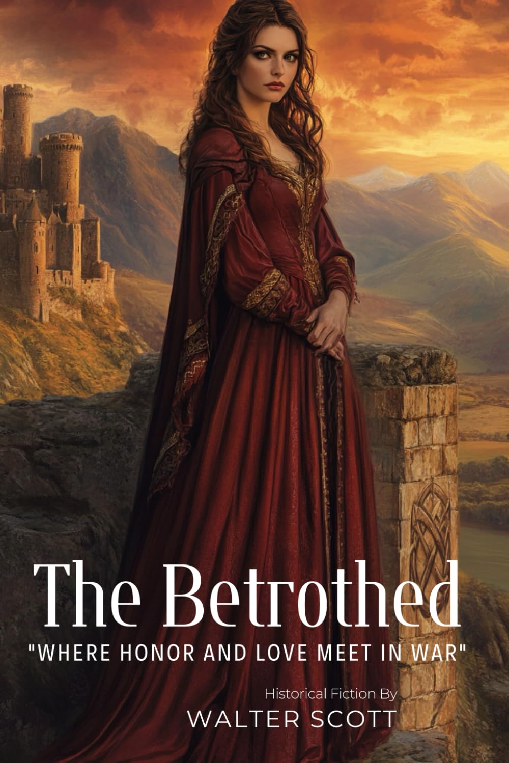 The Betrothed By Sir Walter Scott (Illustrated & Annotated): A Medieval Tale of Love, War, and Castle Intrigue in Welsh Marches