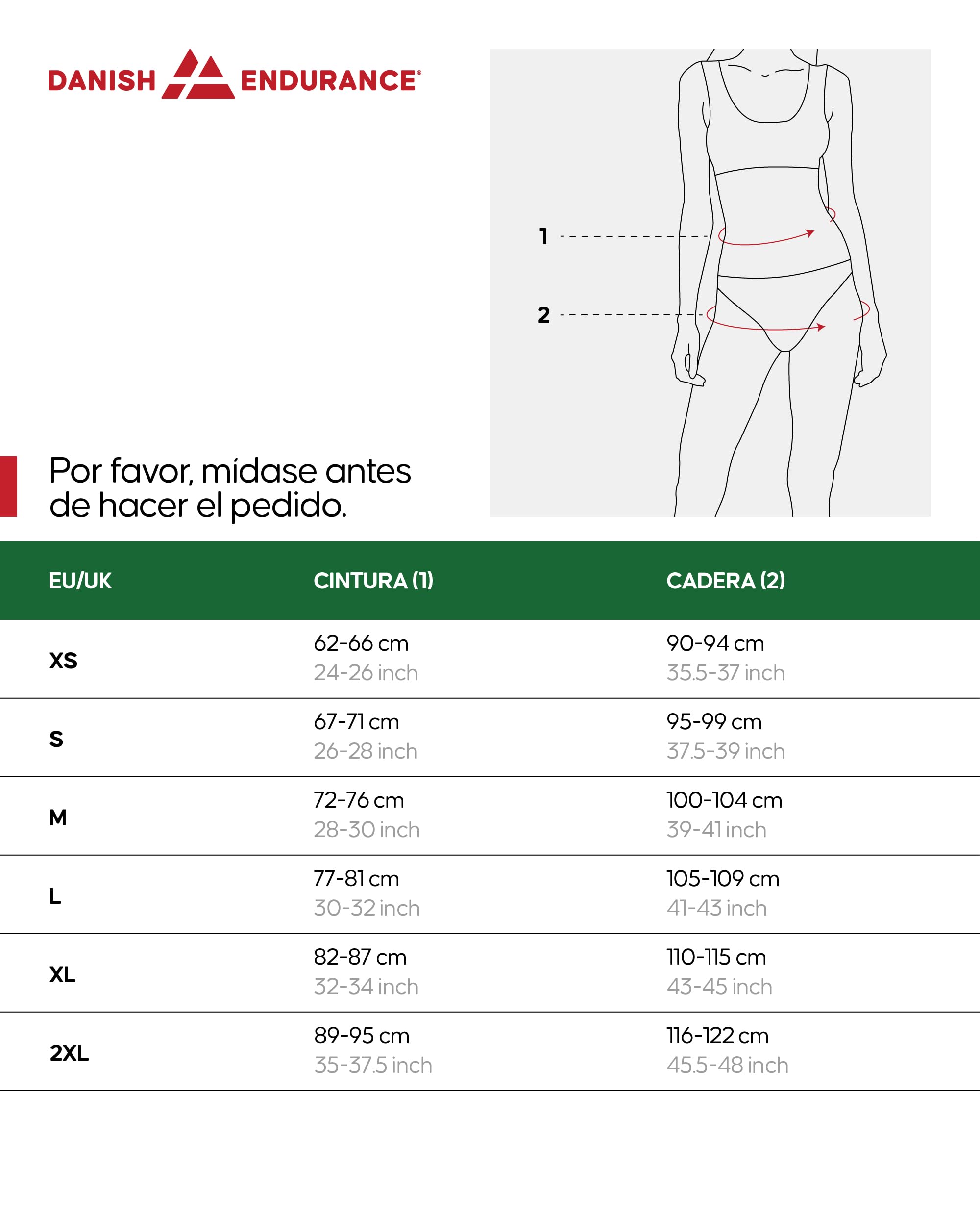Danish Endurance Calzoncillos Invisibles para Mujer sin Costuras Corte Láser 3 Unidades