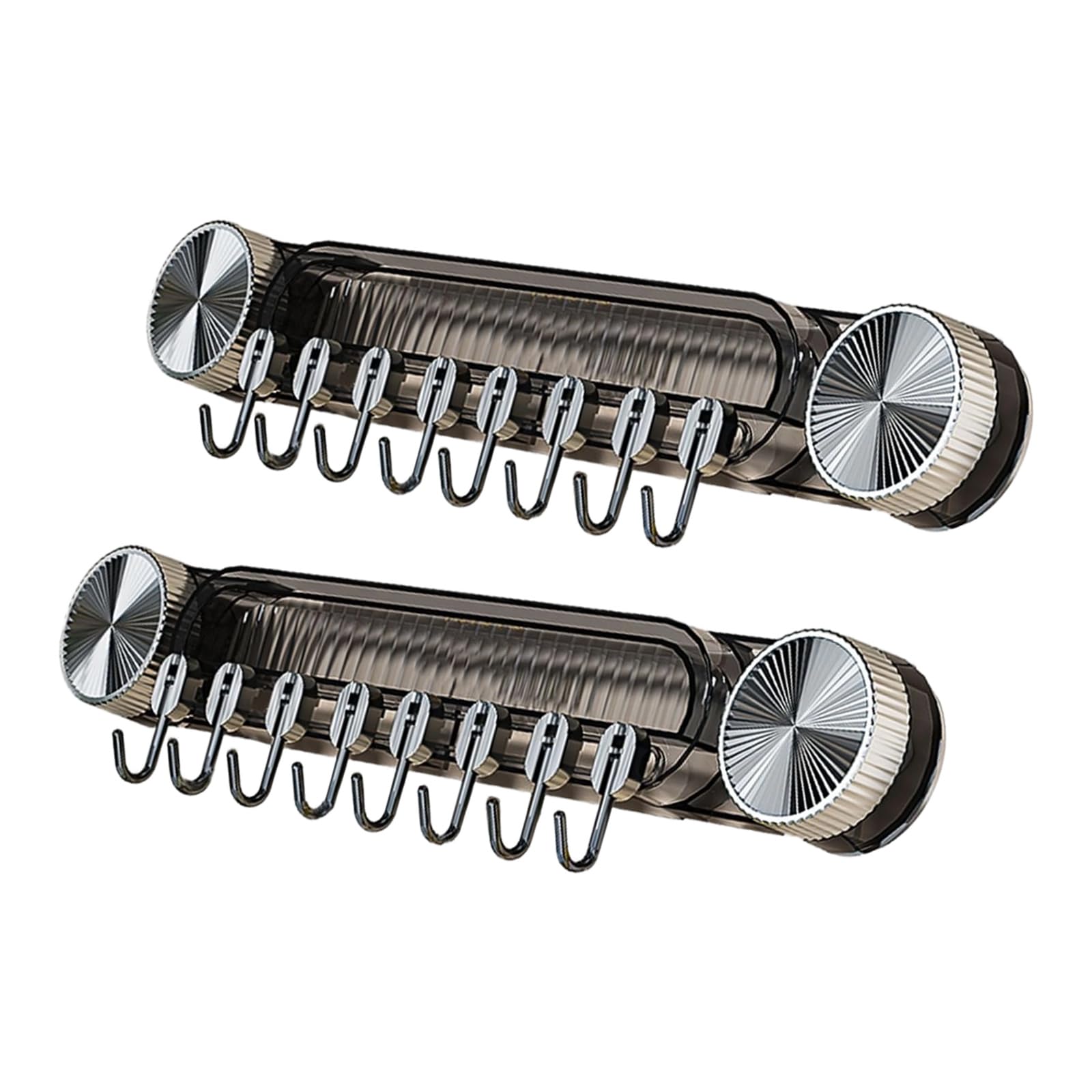 Hsioluted Black Wall Mounted Systems For Utensils And Cooking Accessories Suction Cup Hangers Rack Hanging Hook Suction Cup Cutter Owner