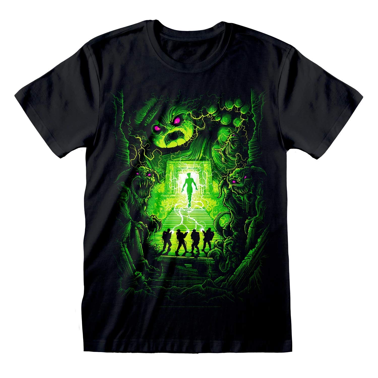 Ghostbusters T-Shirt Mens Short Sleeve Stay Puft Tee