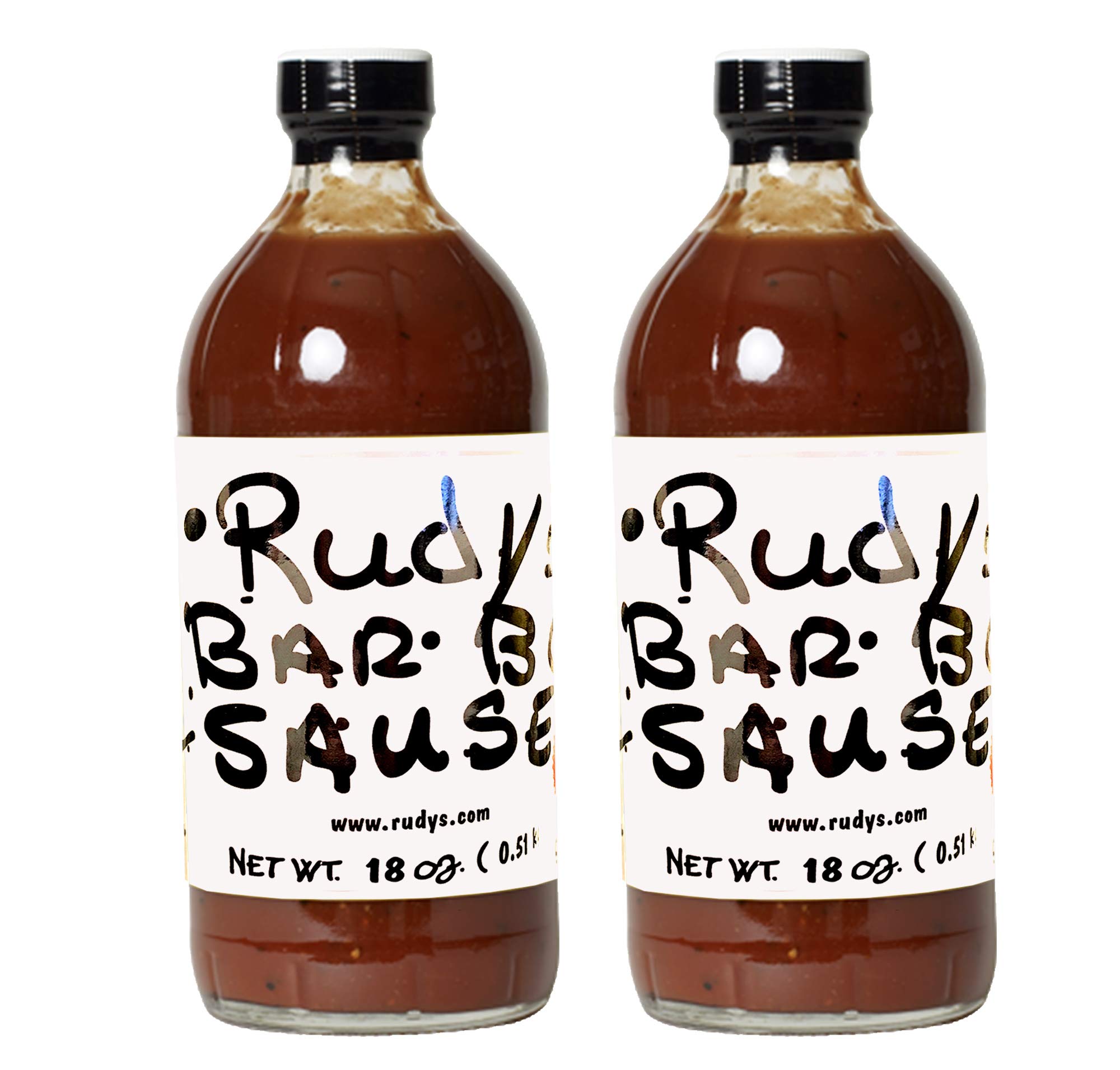 Rudy'sBar-B-Q Sause 18oz Glass Bottle (Original)