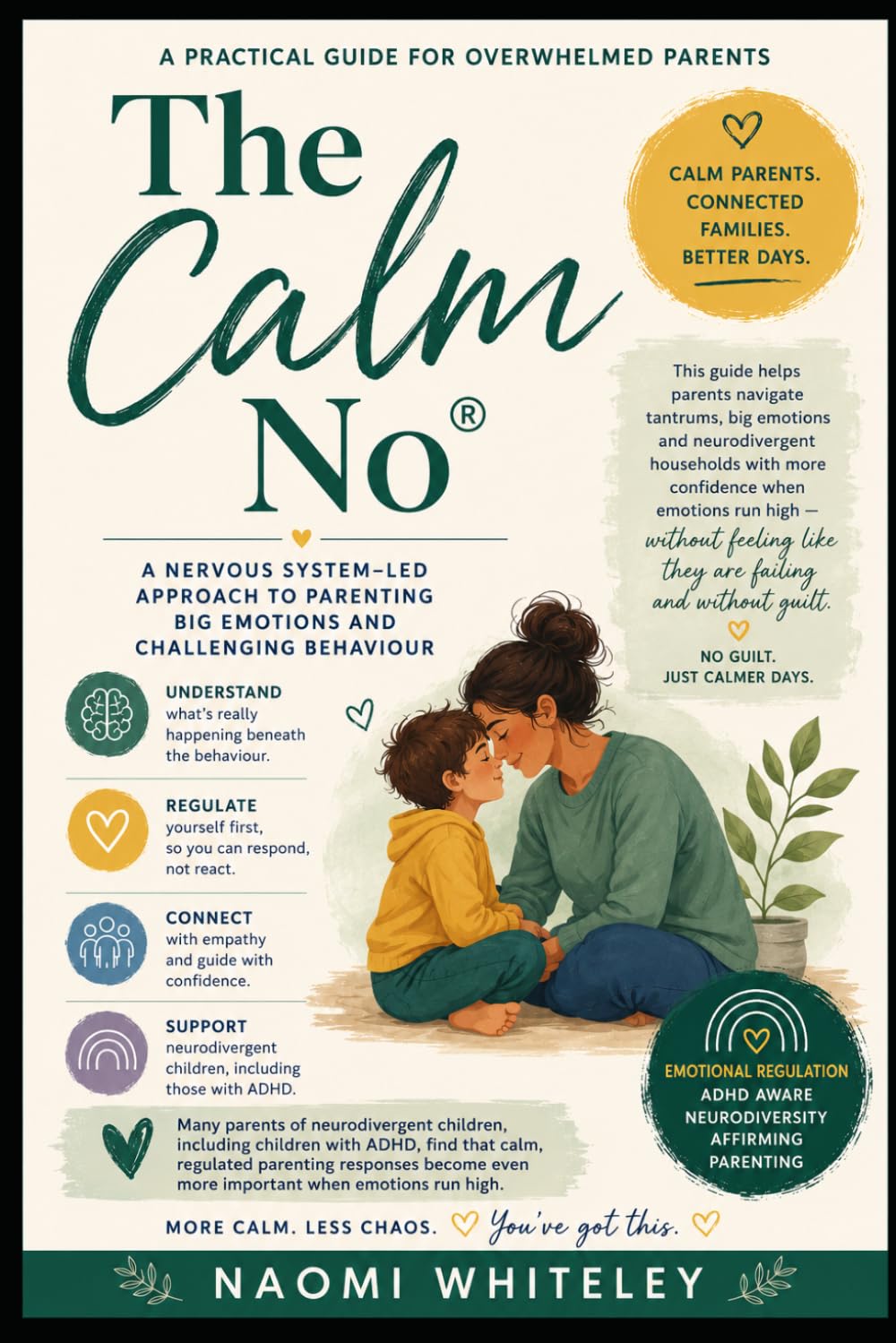 The Calm No® Guide: This guide helps parents navigate tantrums, emotional dysregulation, big emotions and the challenges of neurodivergent households ... — without feeling like they are failing.