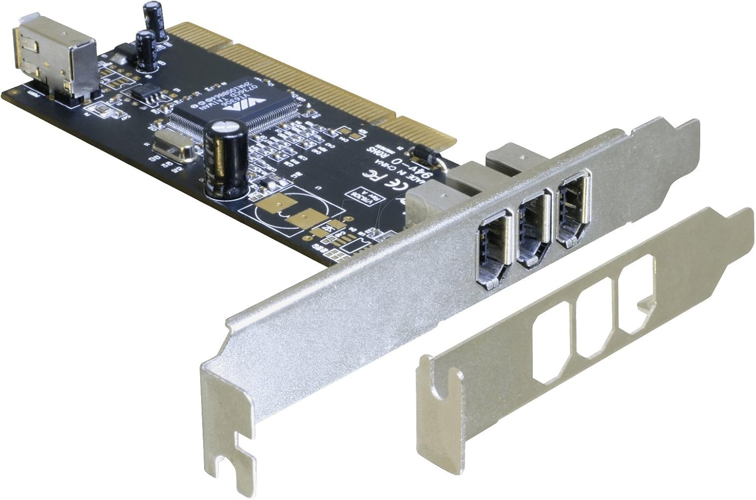 DeLOCK FireWire Card 89179 Controller PCI 32Bit 3 x FireWire External
