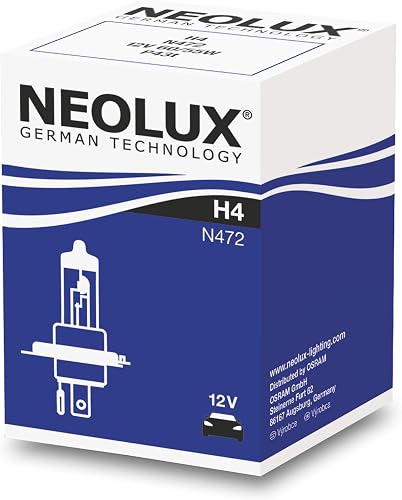 Neolux H4 N472 P43t Halogen Headlight Bulb