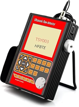 Ultrasonic Flaw Detector Ultrasonic Flaw Detection Tools NDT Defectoscope Tester with Automated Calibration Measuring Range 0 to 15000mm Waveform Display DAC AVG TCG B Scan USB Communication