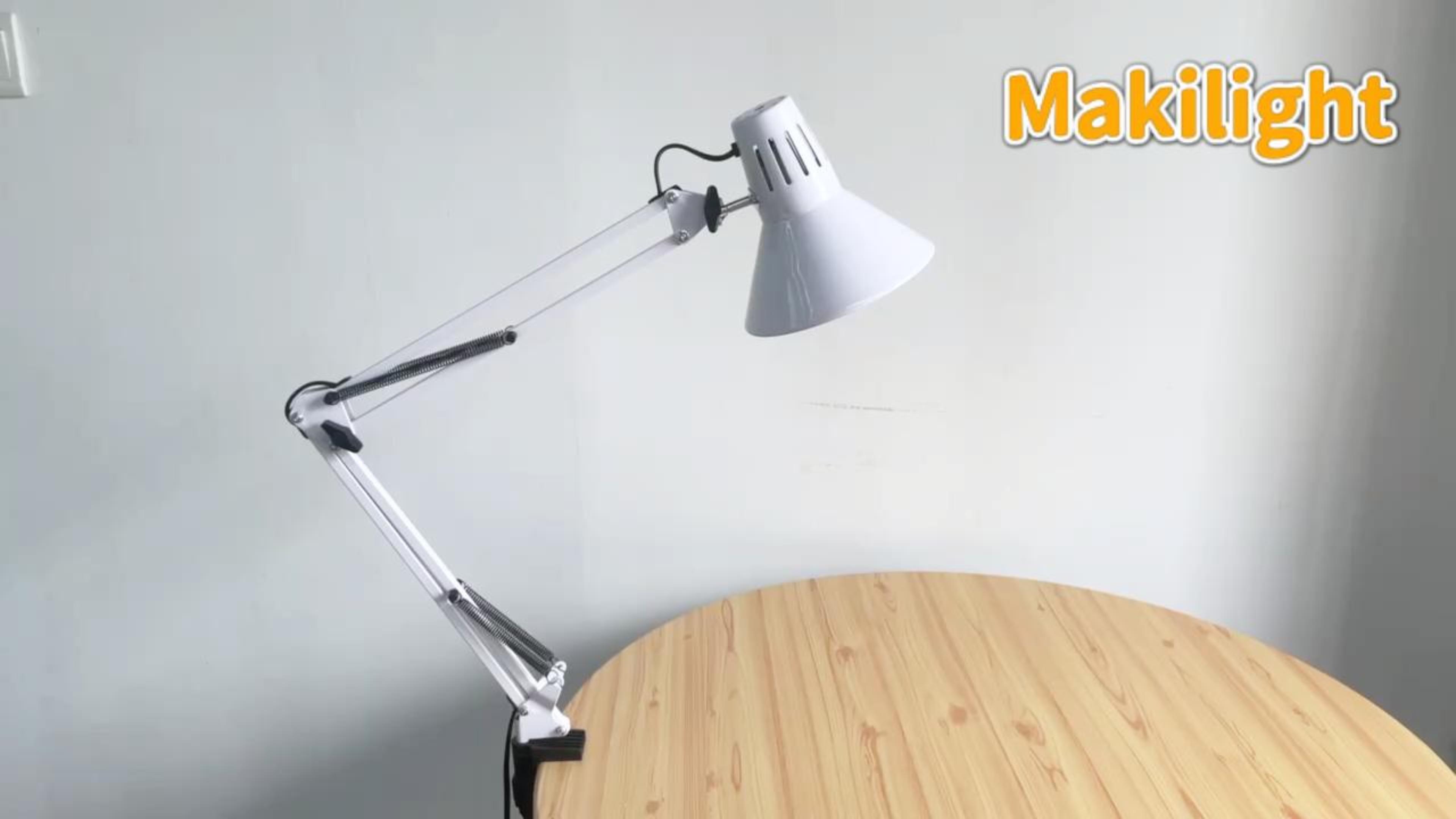 Amazon.co.jp: Makilight デスクライト アームランプ 12W LED電球付属
