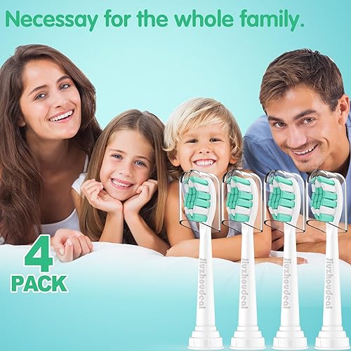 Miniatura 16 de Cabezales de repuesto para cepillos de dientes Phillips Sonicare: C2 compatibles con Philips Sonicare ProtectiveClean 4100 5100 6100 y otros mangos