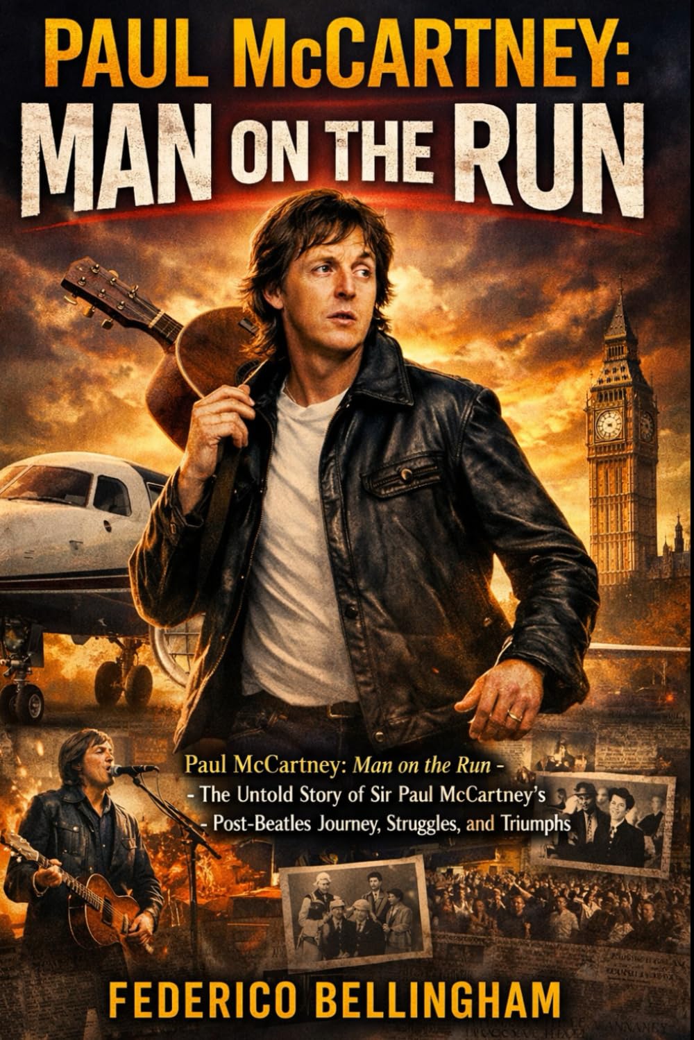 Paul McCartney: Man on the run: "Paul McCartney: Man on the Run - The Untold Story of Sir Paul McCartney's Post-Beatles Journey, Struggles, and Triumphs"