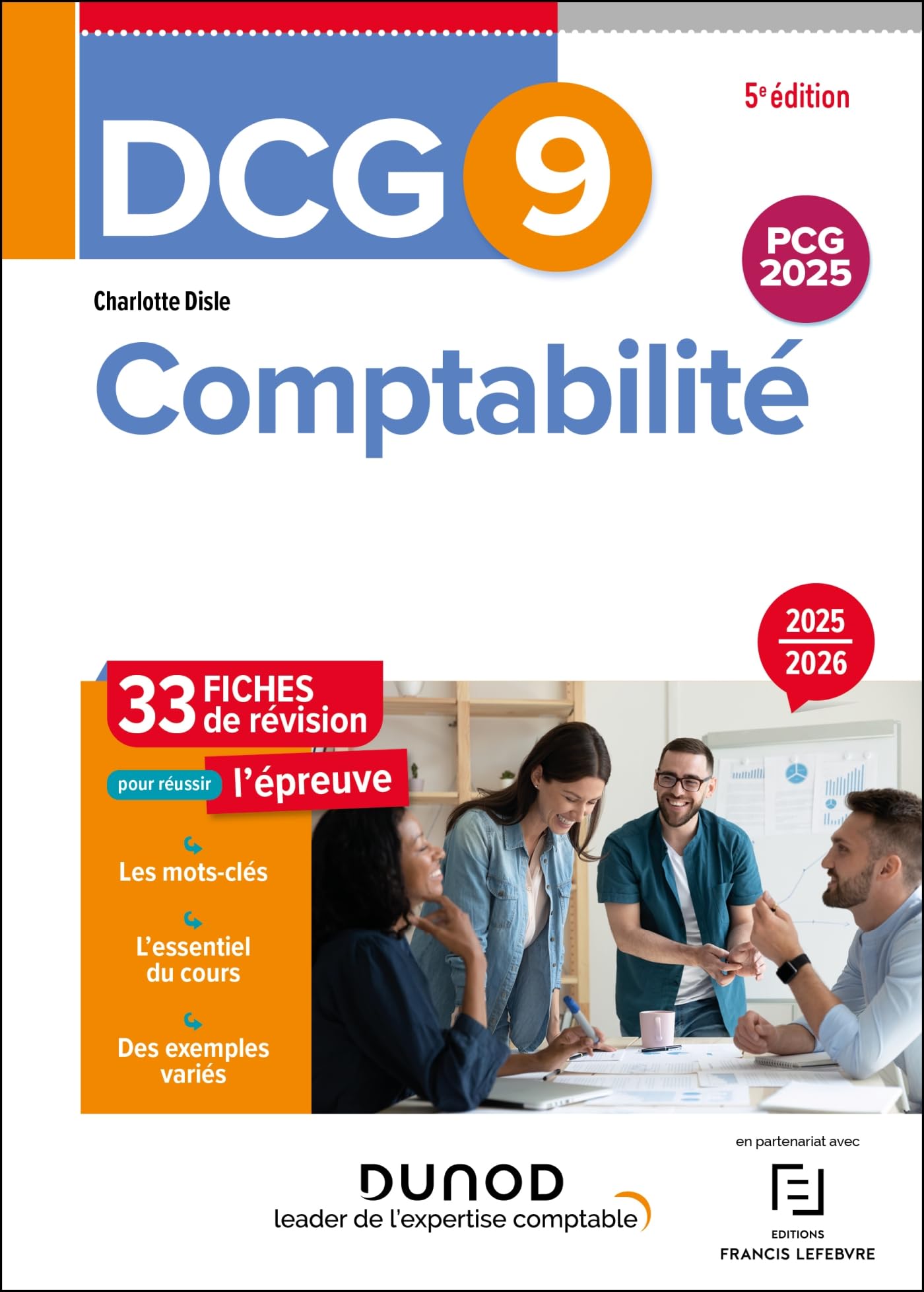 DCG 9 - Comptabilité - Fiches - 5e éd.: Fiches de révision