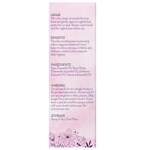 Miniatura 10 de Fivona Yoni Oil Natural pH equilibrado para el cuidado femenino calmante - Mezcla de aceites esenciales - Mezcla de aceites hidratantes para control