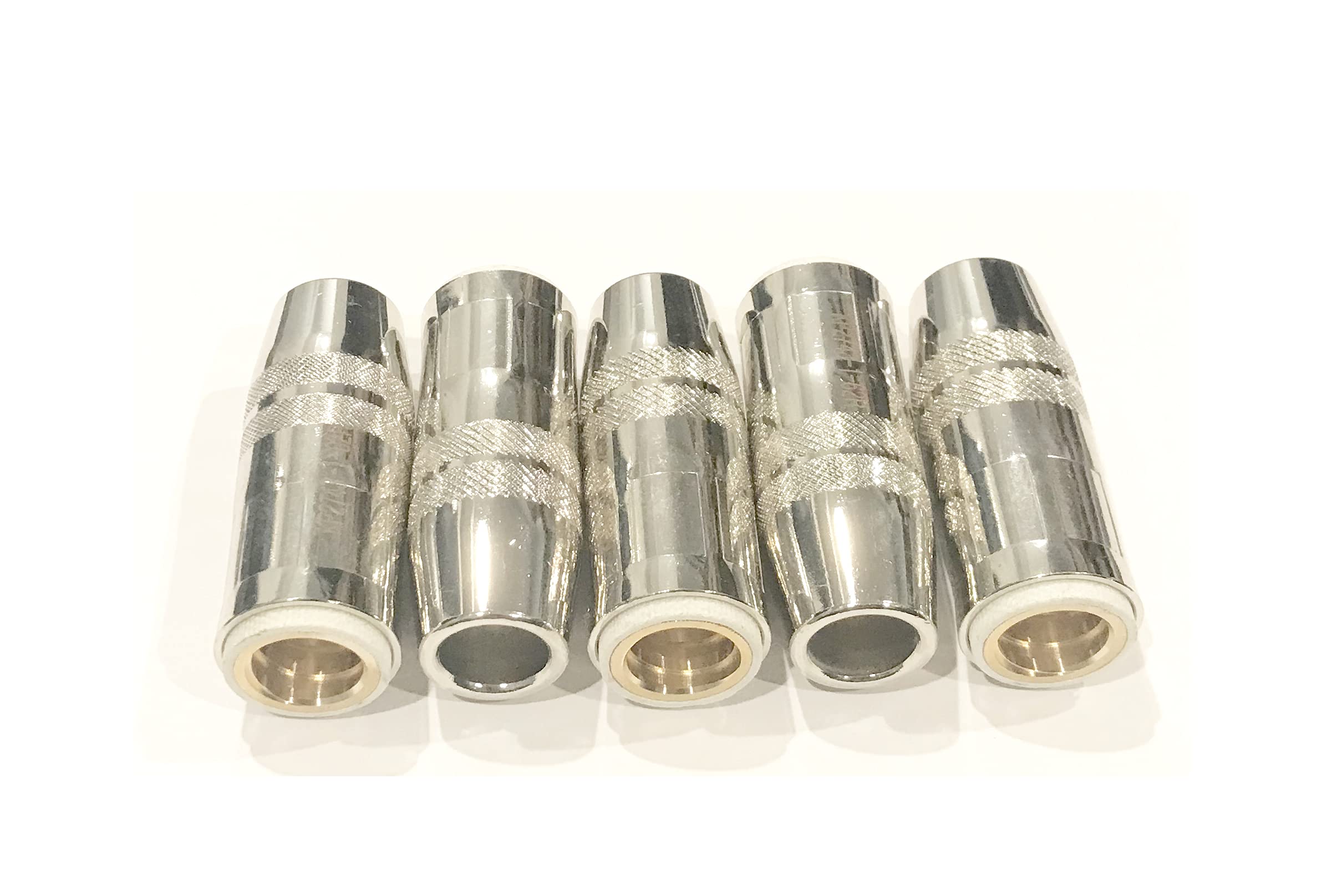 5 Pieces 550A Gas Nozzle Compatible/Replacement For Lincoln Magnum PRO KP2743-1-62F