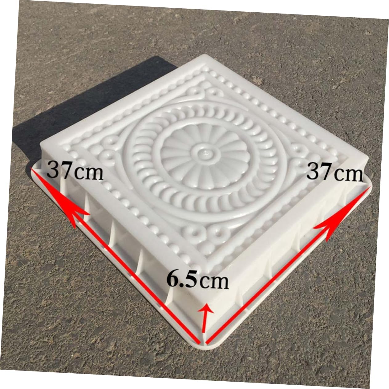 Garden Stones Outdoor Diy Paver Molding Reusable Stepping Stone Molds Concrete