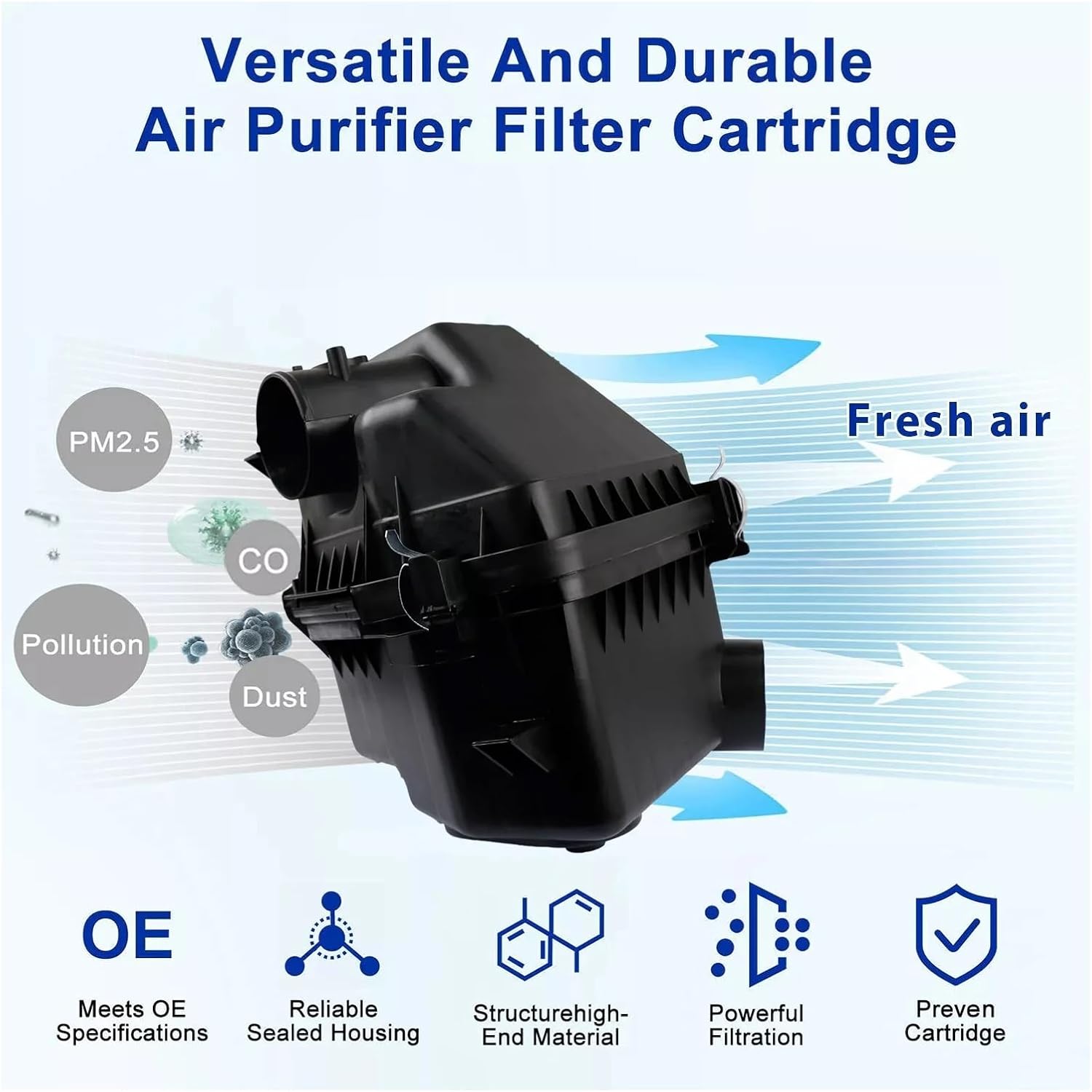 2006-2012 Fit For RAV4 Air Filter Housings Air Cleaner Engine Box
