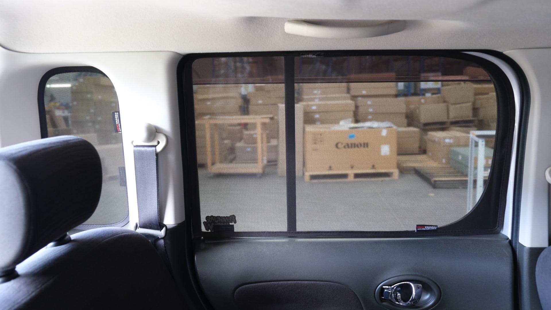 Snap Shades Nissan Cube 3. generacji osłony tylnej szyby samochodu (Z12; 2009-2019)