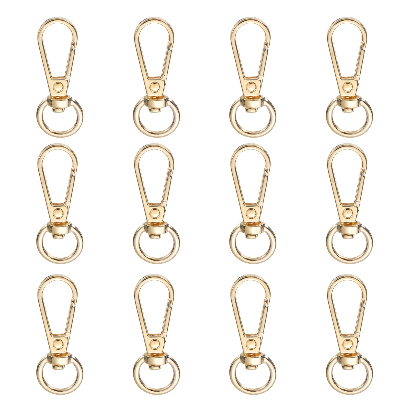 uxcell 1.6" Swivel Lobster Claw Clasps Keychain