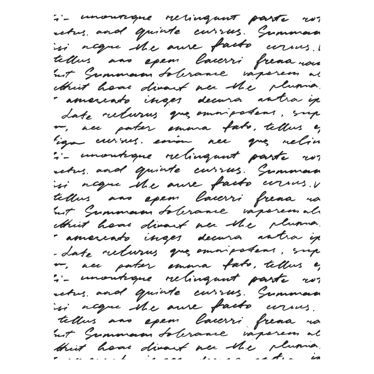 Spellbinders Script Text BetterPress Teller aus der Wildflowers Kollektion von Lisa Horton