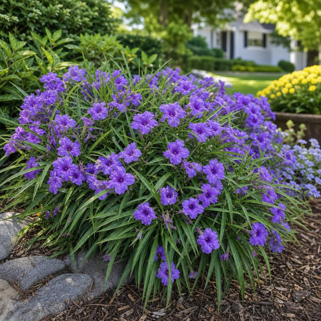 Amazon.com : Katie's Dwarf Mexican Petunia Purple | 3 Live Plants