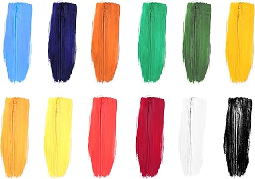 Miniatura 5 de Camel Artist's Oil Color Box - Tubos de 0.3 fl oz, 12 tonos