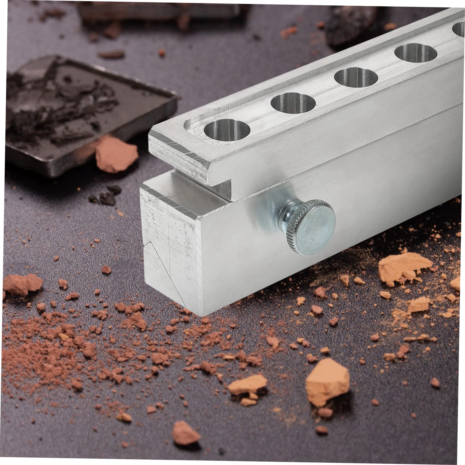 Lippenstiftform 6-loch aus Aluminiumlegierung, 1 Satz