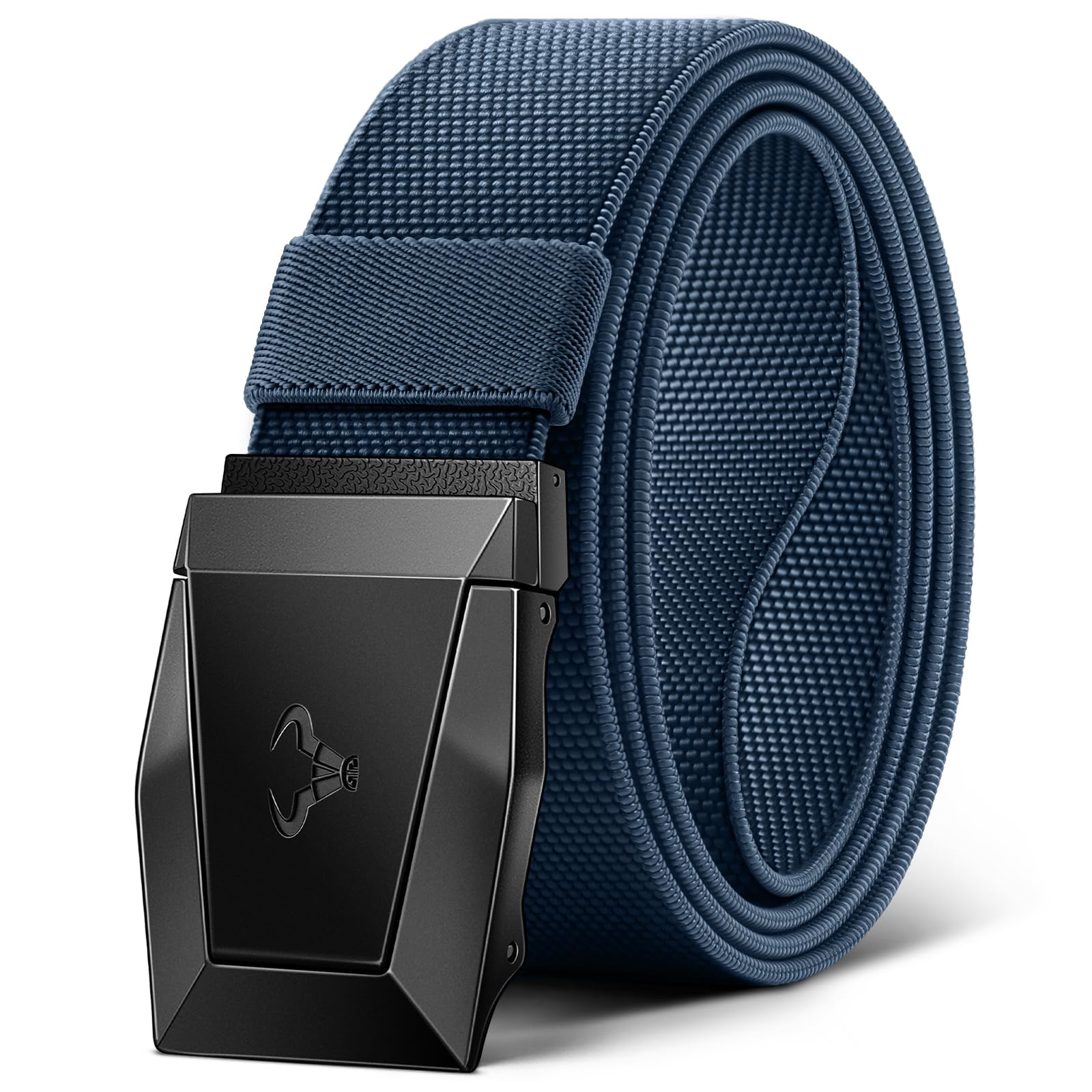 BULLIANT Cintura Tattica,Cintura Uomo Militare Lavoro Trekking 3,8cm,Fibbia a Sgancio Rapido