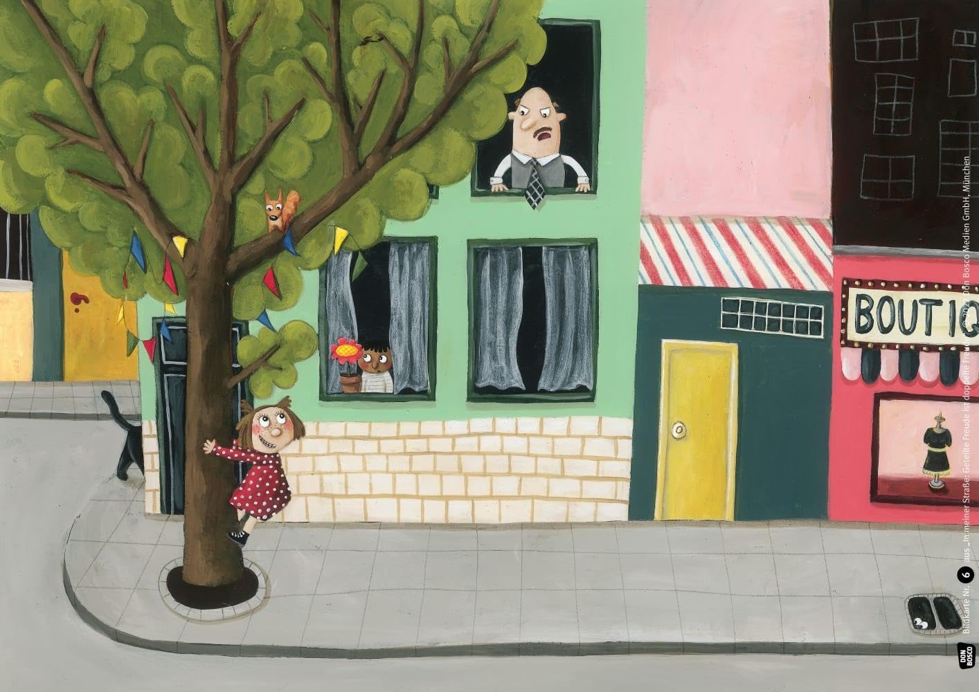 In meiner Straße: Geteilte Freude ist doppelte Freude. Kamishibai Bildkartenset: Entdecken - Erzählen - Begreifen. Bilderbuchgeschichten für unser Erzähltheater. Empathie fördern in Kita & Grundschule