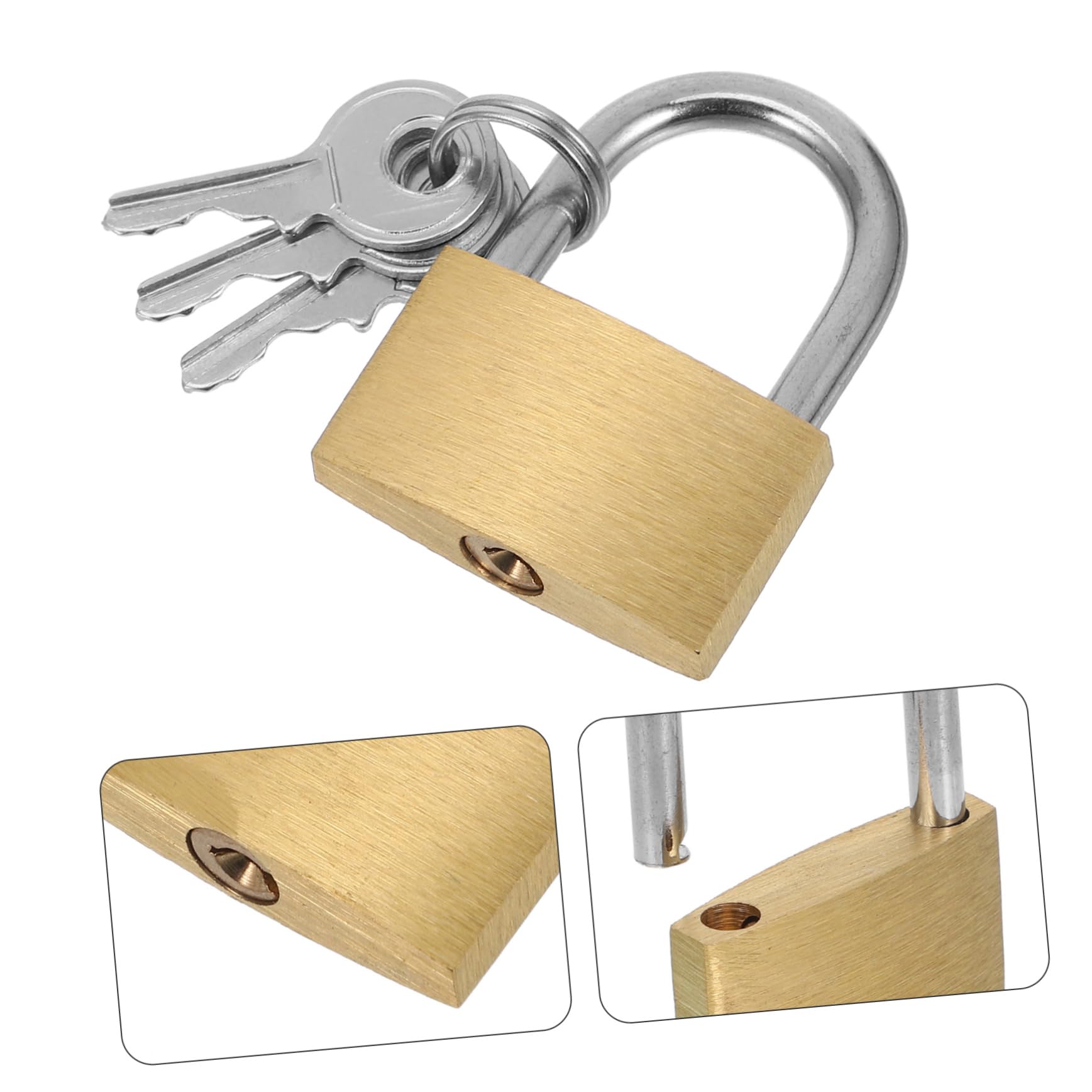 12pezzi Padlock Per Armadietti Stoccaggio e Recinzioni Serrature Chiave Multifunzionale Per Casette