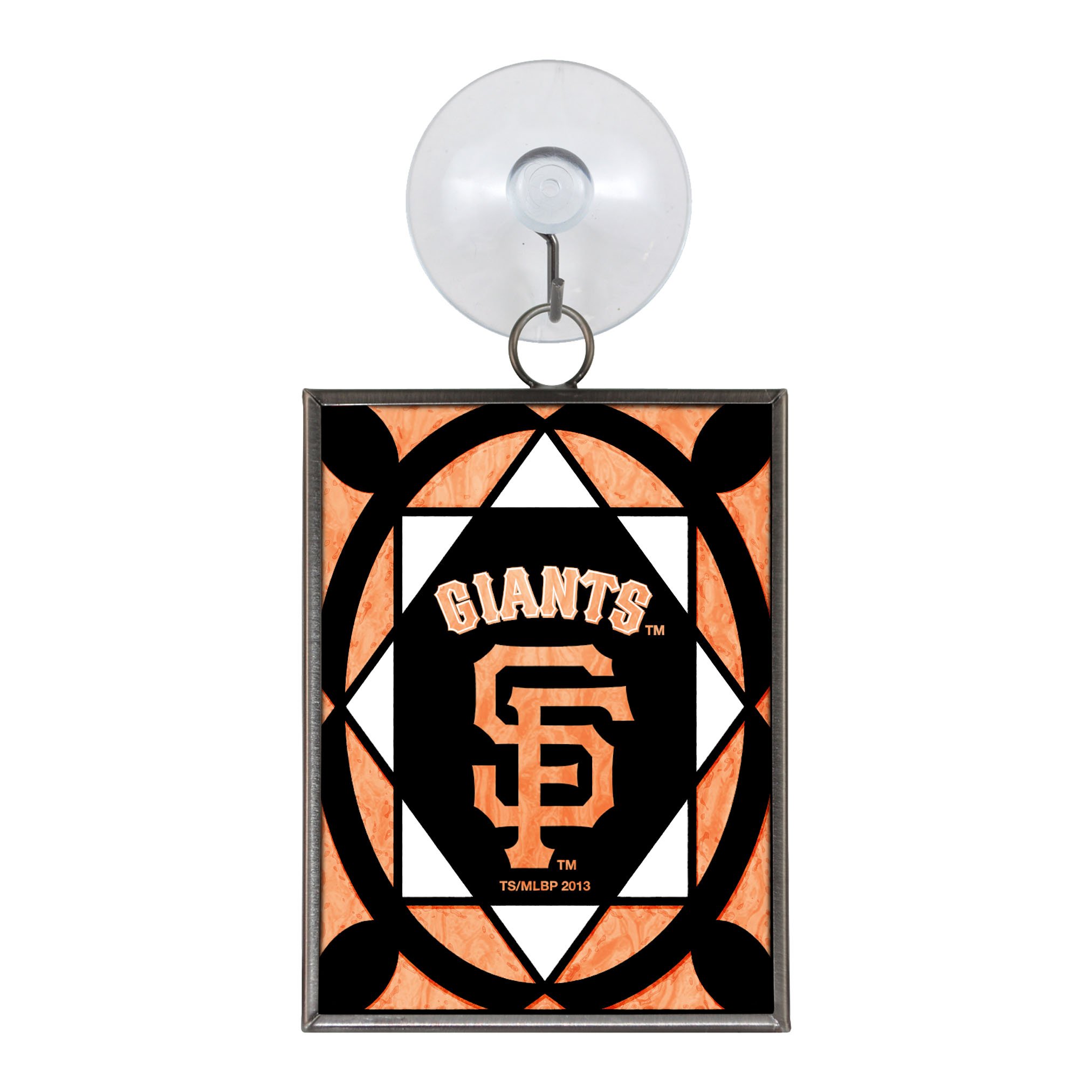 MLB San Francisco Giants Stained Glass Ornament