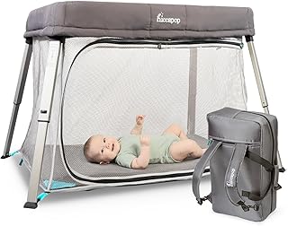 Travel Crib For Baby Picks collage image 1