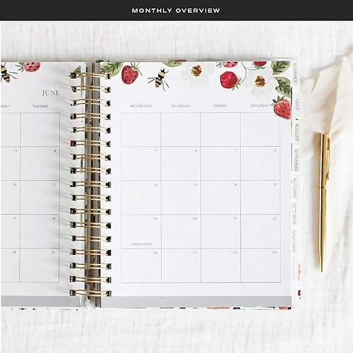 Miniatura 4 de Agenda cristiana semanal diaria 2024 (floral)