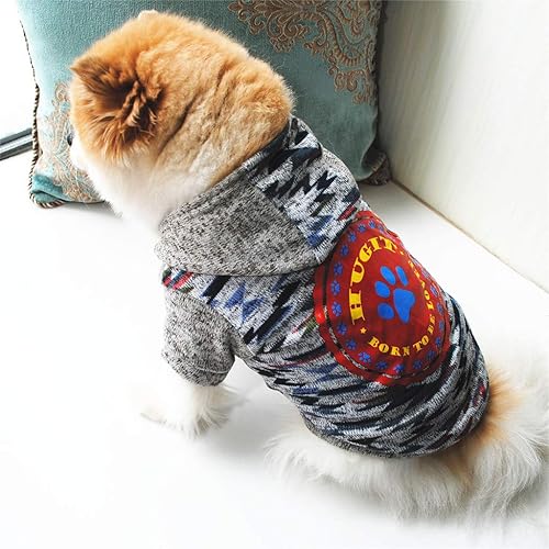 Miniatura 4 de Ropa para mascotas para perros, sudadera con capucha para perro, sudadera suave con capucha para perros pequeños, camisas para perros grandes, niños