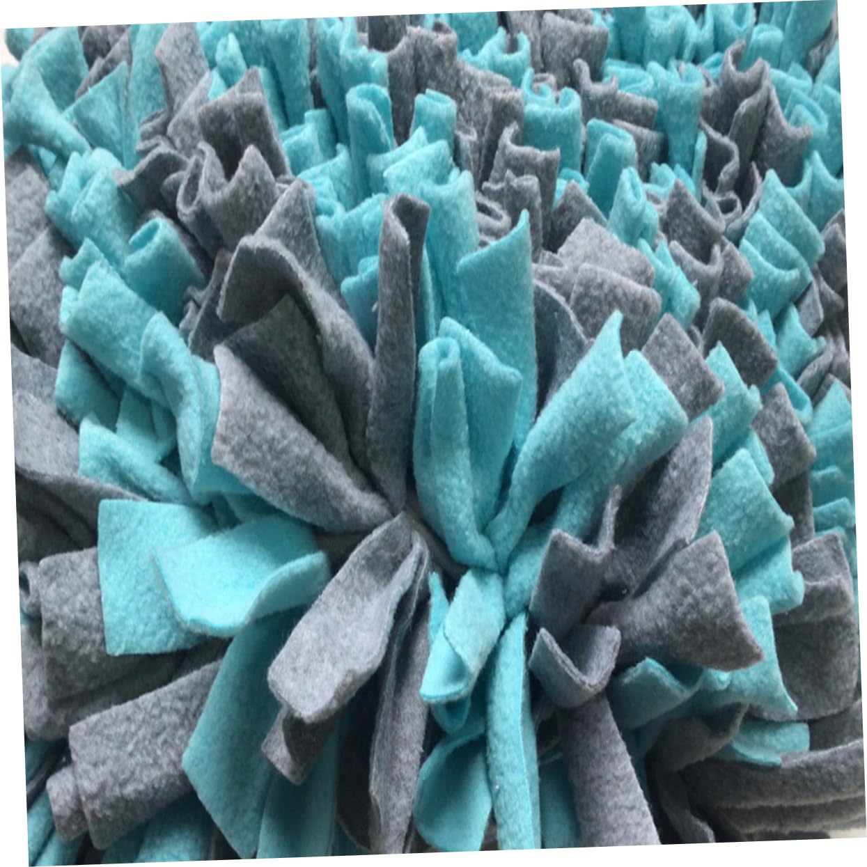 Tapis de Fouille pour Chien Bleu, Alimentation Lente en Tissu, Facile à Nettoyer, pour Améliorer L’odorat et Réduire la Pression