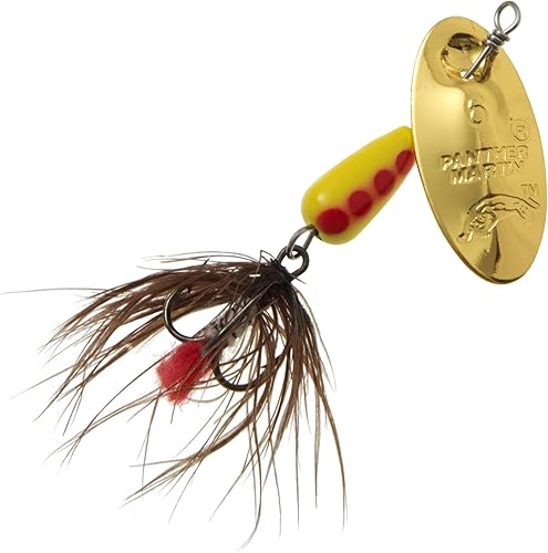 Panther Martin Panther Martin Classic Regular Dressed Fly Fishing Spinner Pmrf_ Brown