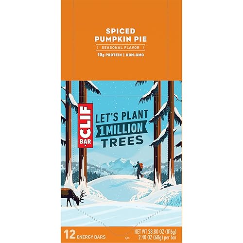 Miniatura 13 de CLIF BAR - Sabor de pastel de calabaza especiado - Hecho con avena orgánica - Sin OMG - A base de plantas - Barras energéticas de temporada - 2.4