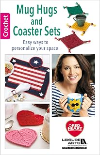 Leisure Arts Mug Hugs and Coaster Sets
