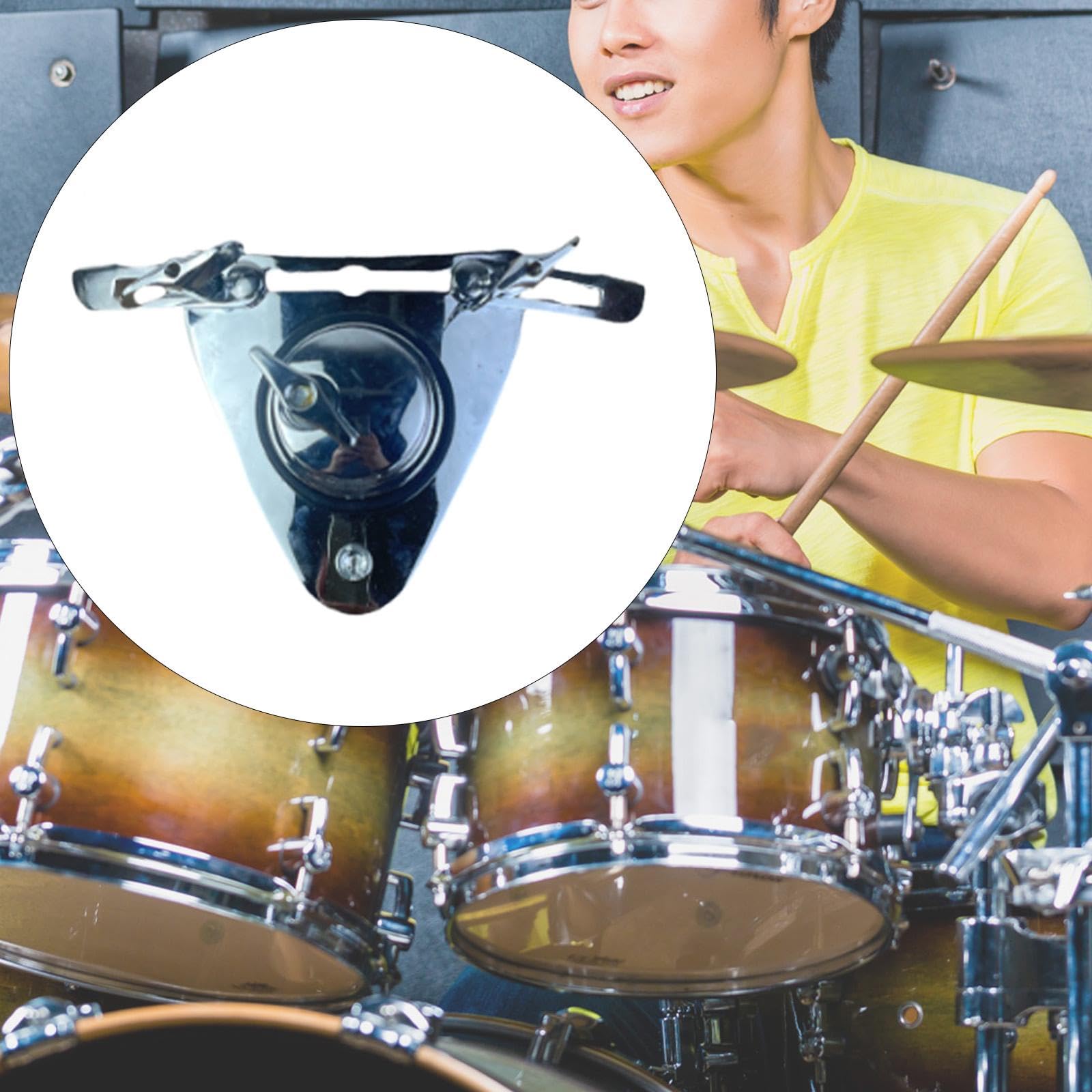 Hardware per Montaggio Su Cerchio di Sospensione per Tamburo Tom Supporto per Percussioni Ad Alte Prestazioni