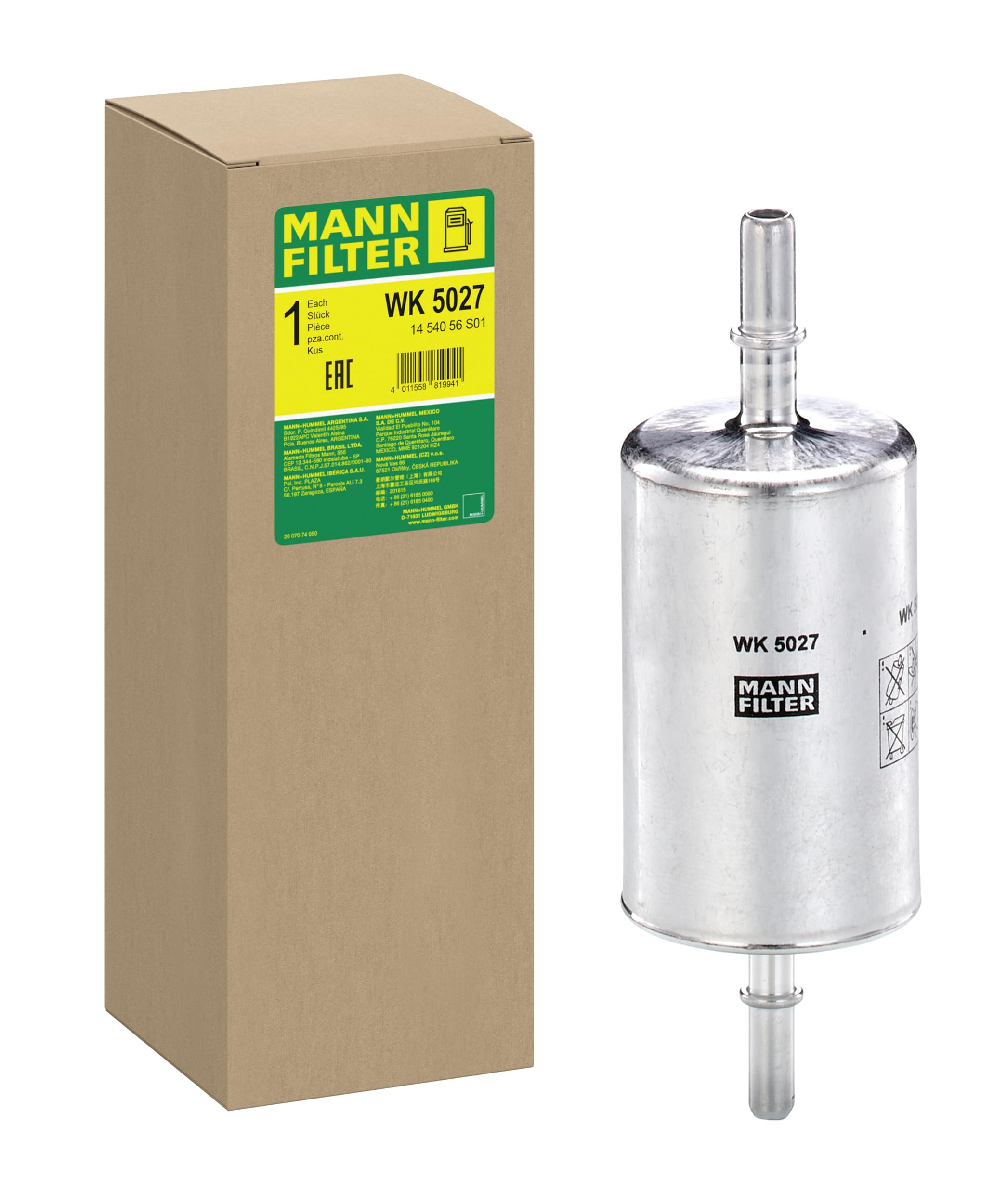 FUEL FILTER WK 5027 FOR ALFA ROMEO JEEP RENEGADE/SUV/VAN COMPASS FIAT 2.0L 4cyl