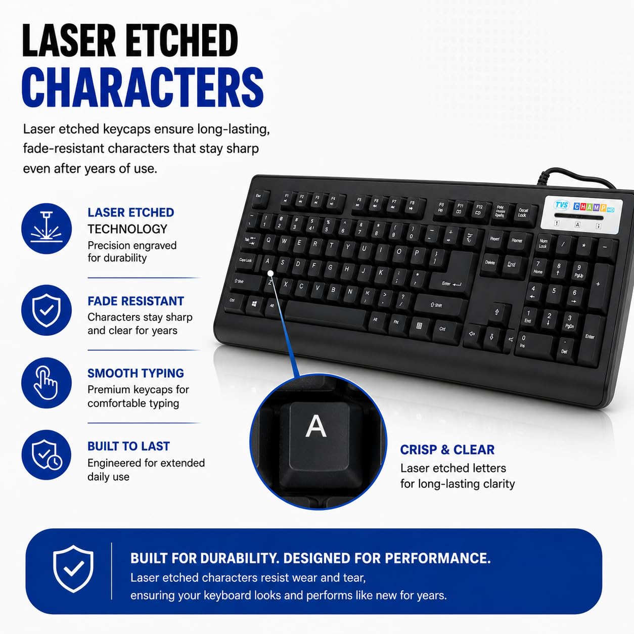 TVS ELECTRONICS Champ HD Keyboard - USB Wired -5 TVS ELECTRONICS Champ HD Keyboard - USB Wired -5