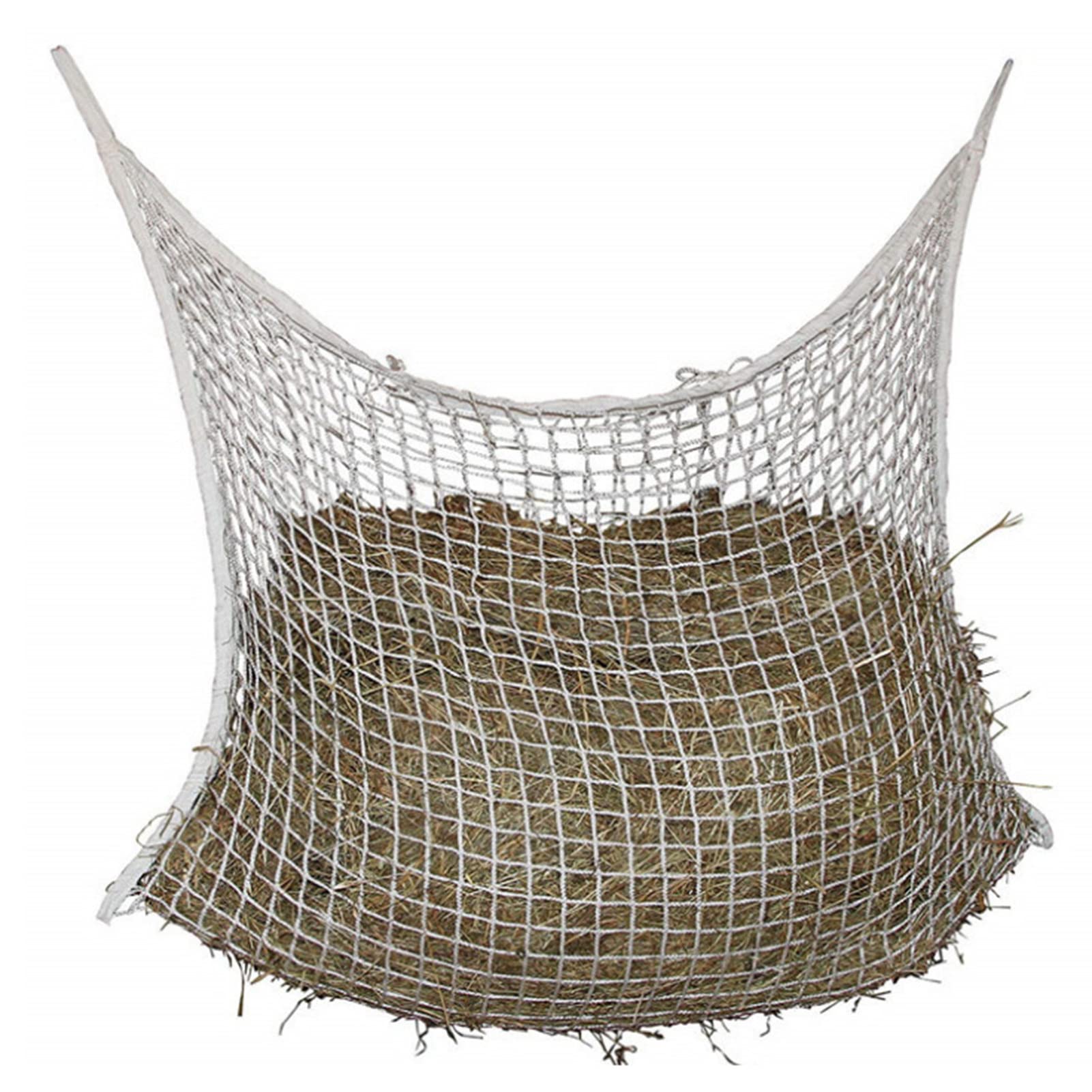 ADITAM Bolsas Deportivas Alimentador de Caballos Reutilizable Alimentador de Bolsas de Red de Entramado múltiple de Alta Resistencia para ovejas Double The Comfort