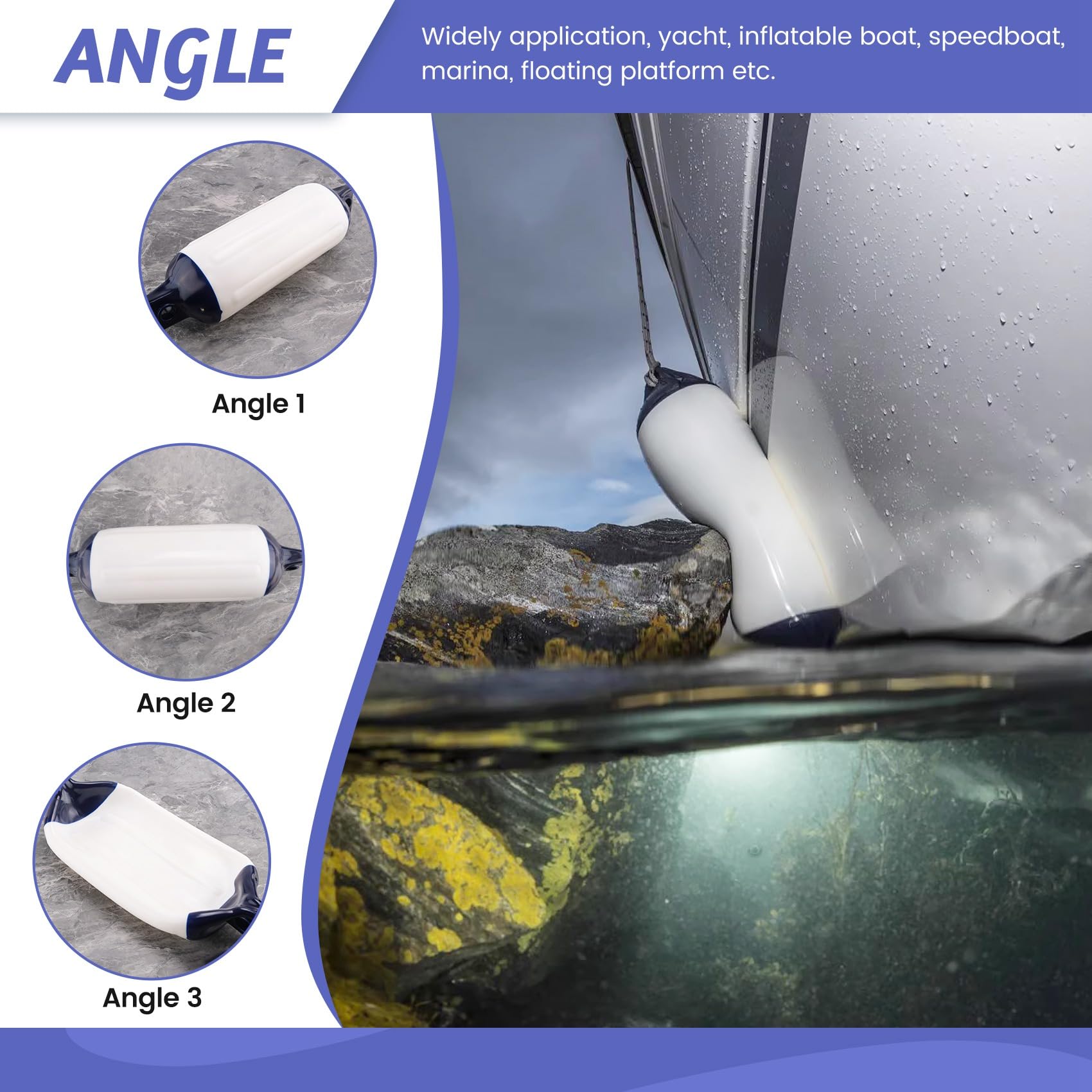 Lot de 2 bateaux en PVC - Protection UV - Accessoires