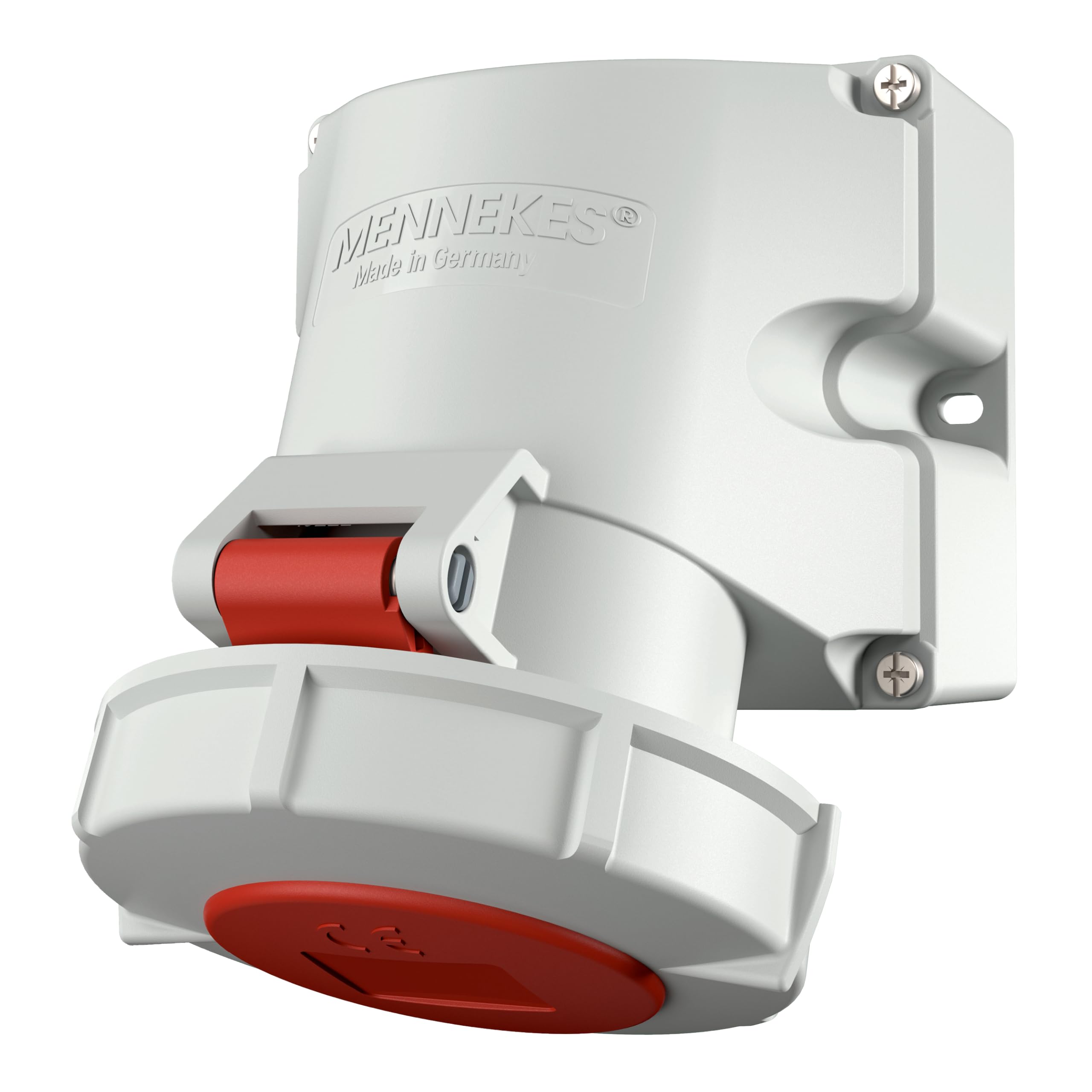 MENNEKES CEE Wandsteckdose, 32 A, 5-polig, 400 V, IP67, TwinCONTACT