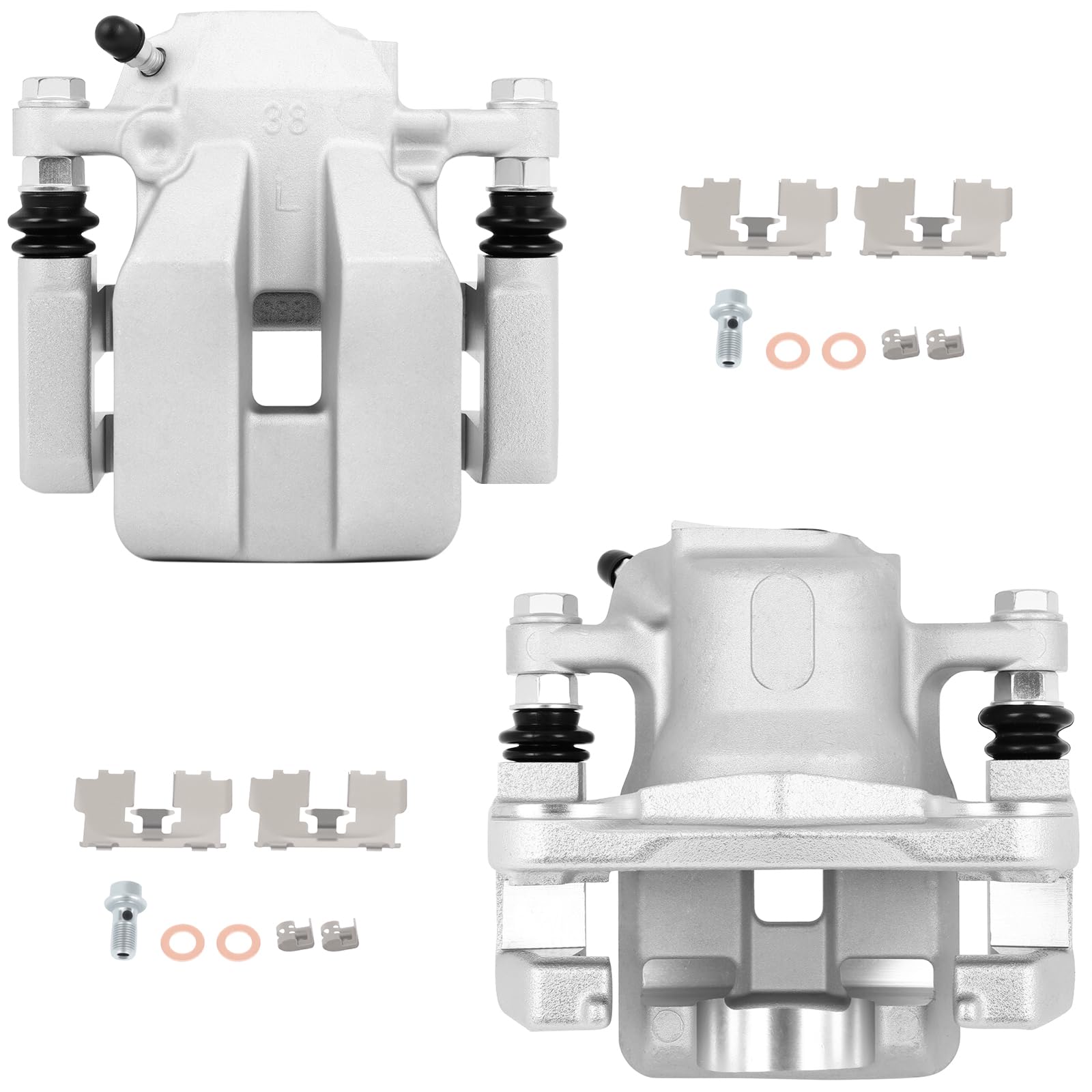 SCITOO 19B3193 19B3192 Rear Left &amp; Right Disc Brake Calipers Assembly w/Bracket For Toyota For RAV4 2006-2012