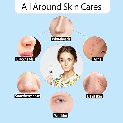 Miniatura 7 de Limpiador facial para eliminar puntos negros, limpiador de poros, espátula de piel, raspador de piel (rosa)