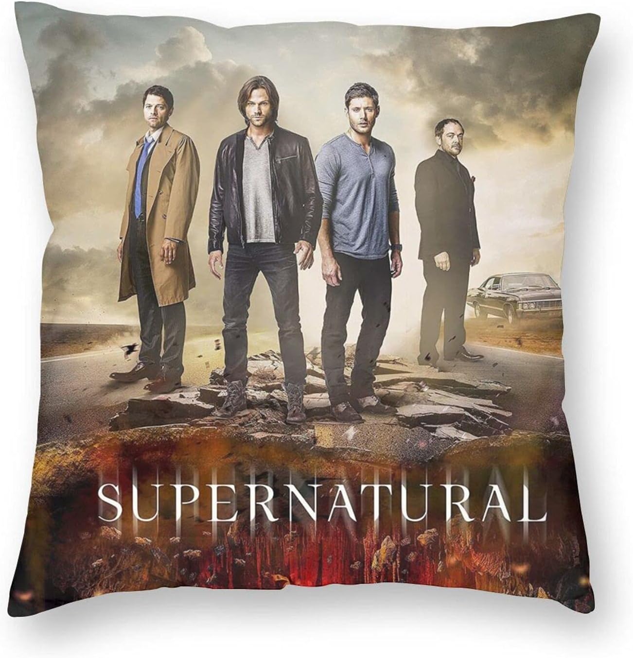 supernatural pillow cases