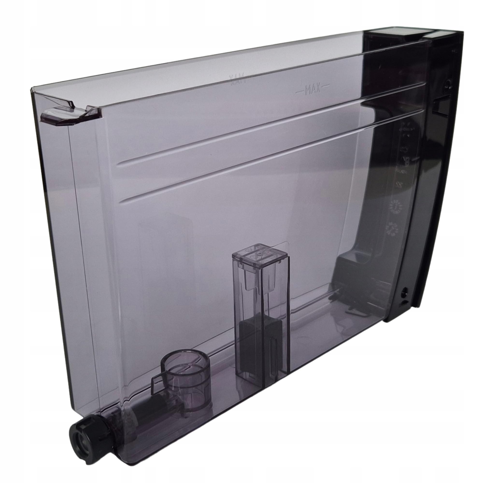Depósito de agua completo, recipiente de agua con asa – compatible con DeLonghi Dinamica, Magnifica, Intensa de máquina de café automática