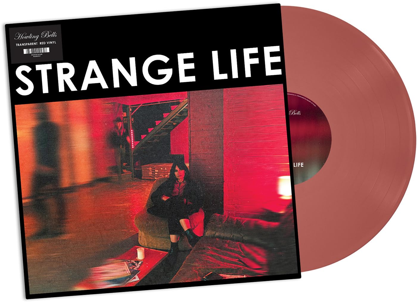SIGNED EDITION HOWLING BELLS: STRANGE LIFE (TRANSPARENT RED) - LP vinyl - NEW