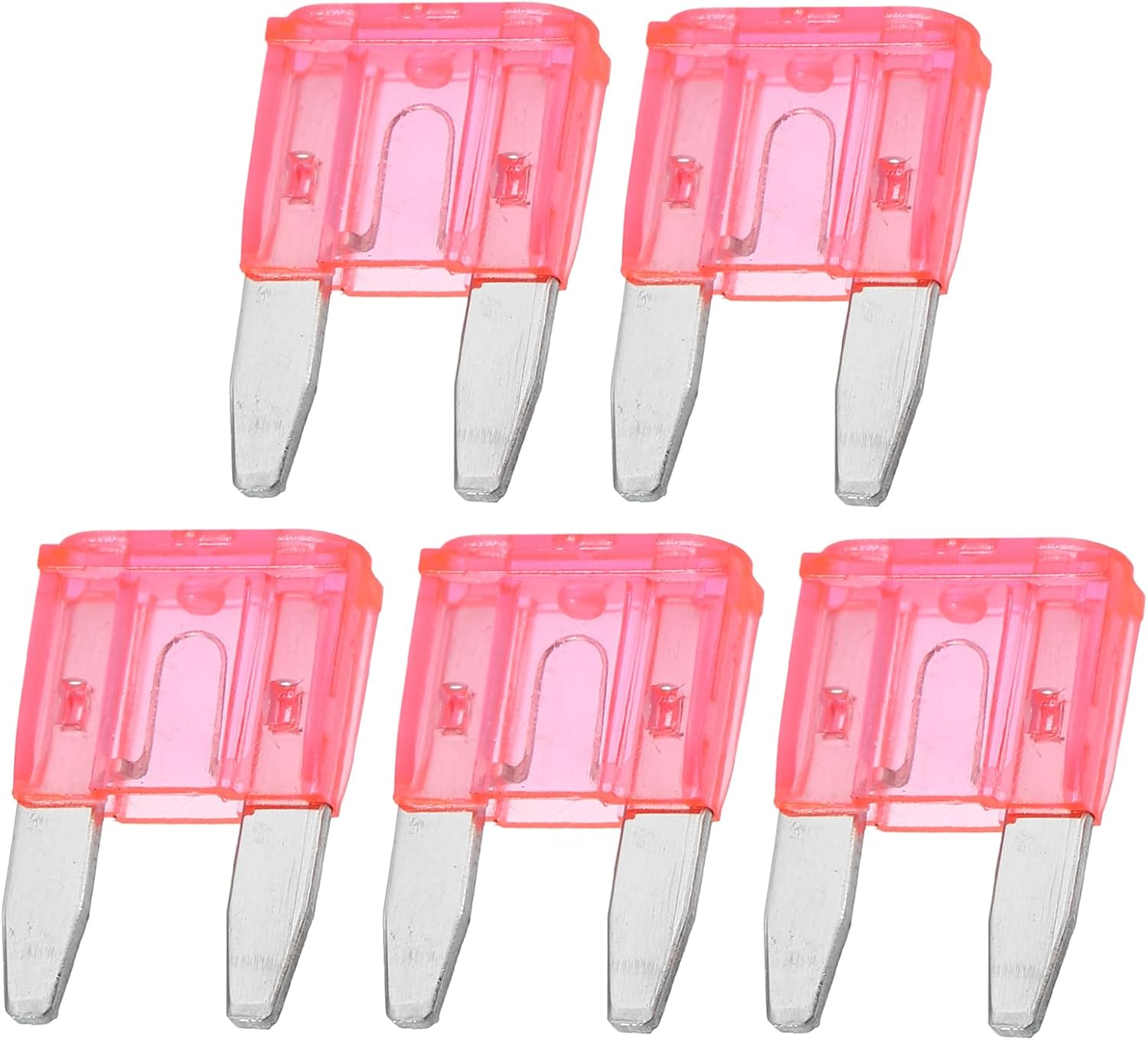 Partuto 5 Pcs Mini 4AMP APM/ATM Universal Car Fuse Blade Style Fuses Short Circuit Protection – Automotive Car Boat Truck SUV RV – Plastic Metal Pink Partuto 5 Pcs Mini 4AMP APM/ATM Universal Car Fuse Blade Style Fuses Short Circuit Protection – Automotive Car Boat Truck SUV RV – Plastic Metal Pink