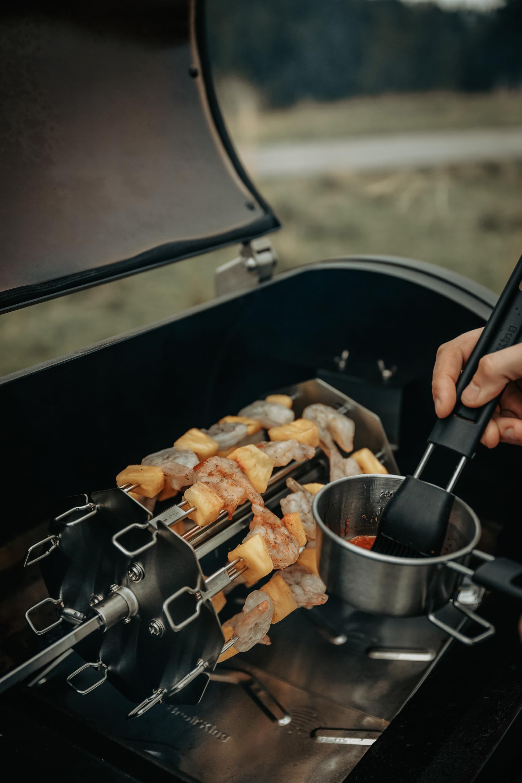 Amazon.com : Broil King 64838 Stainless Steel Rotisserie Skewer