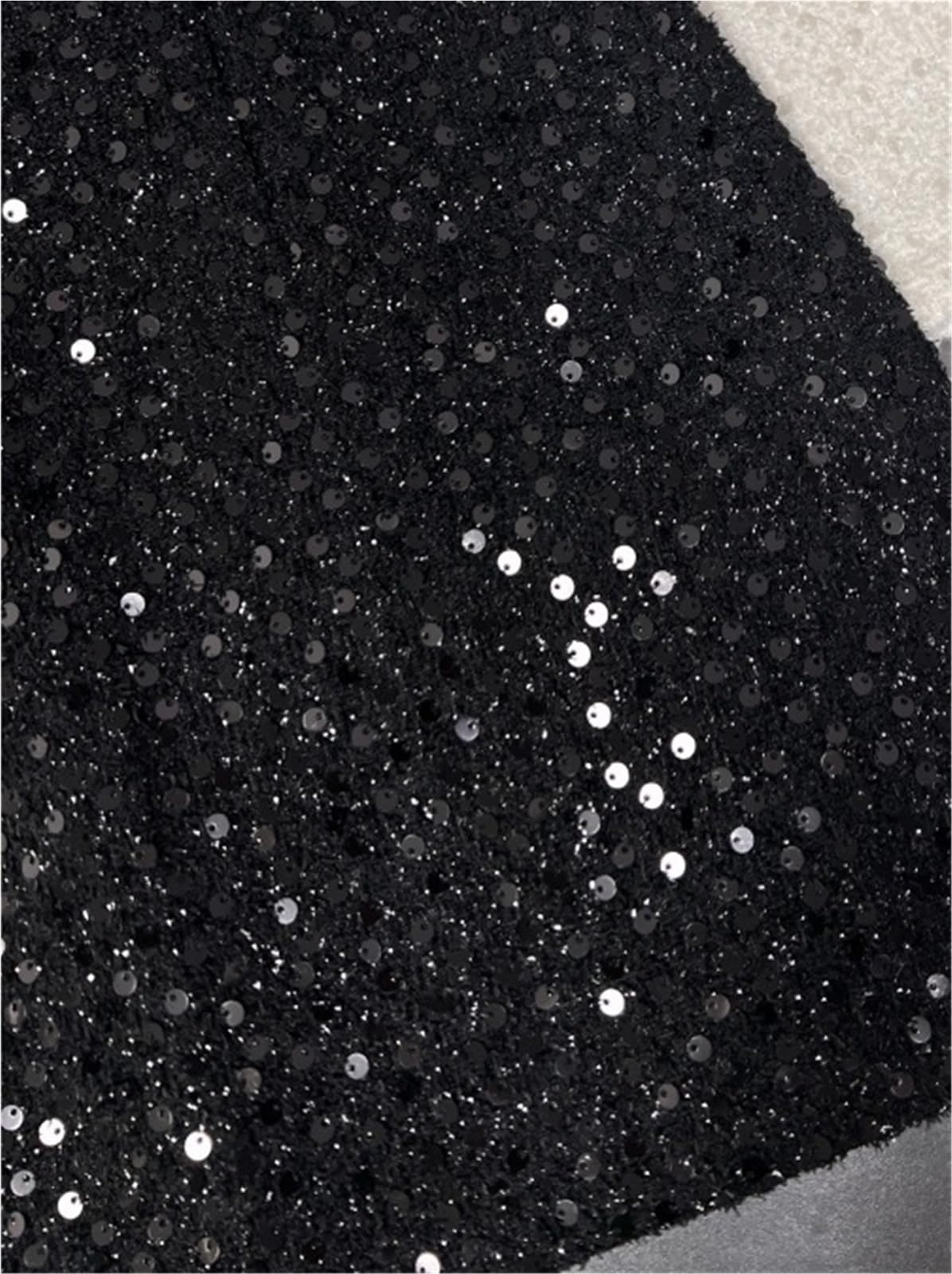 Gonna Mezza Corta con Paillettes Autunno Inverno Alta Gonna Corta da Donna Club Slim minigonne avvolgenti for Vacanze